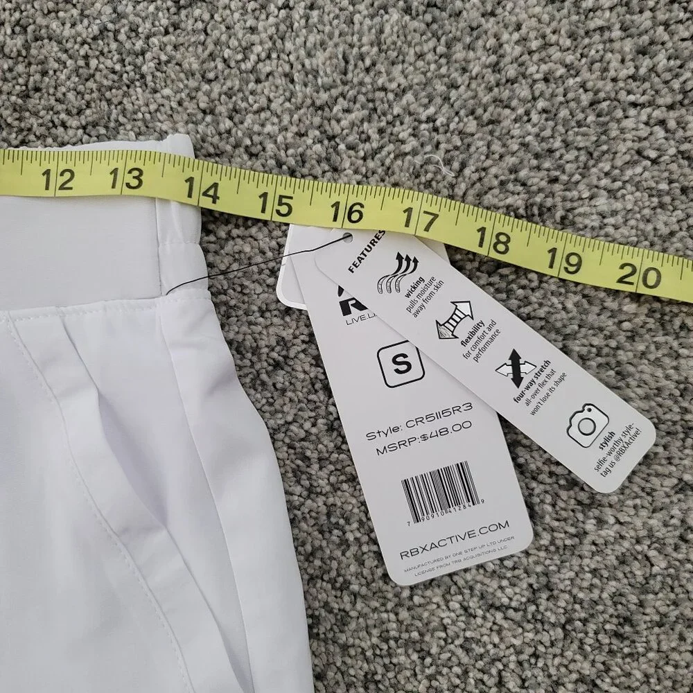 RBX Prime Everything 19" White  Skort  Small - Picture 4 of 9